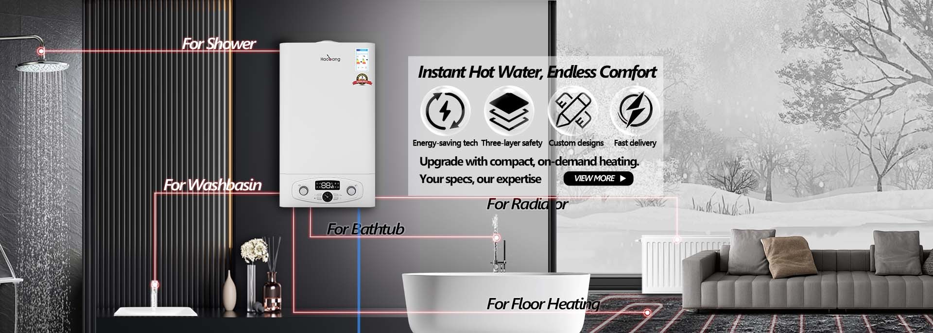 kwaliteit Rookgaswaterverwarmer fabriek