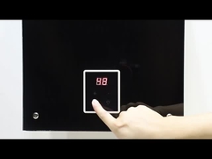 10L rookgas uitlaatgas waterverwarmer schermbesturing voor douche