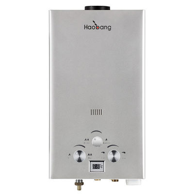 6 Liter LPG NG Gas Geyser Household Instant Water Heating For Shower