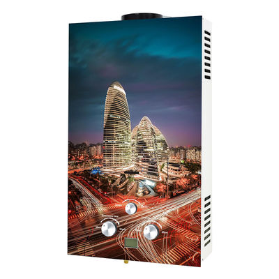 2.6 GPM LPG NG Gas Water Heater Flue Exhaust Glass Panel