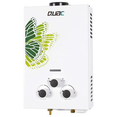 Cold Plate Paintings Gas Water Heater Automatic Protection White