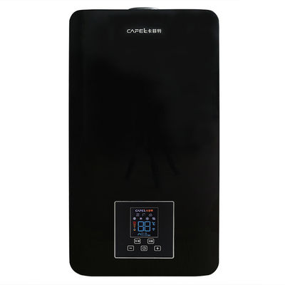 24KW Black 12L Gas Boiler Hot Water Heating Household Wall Mount