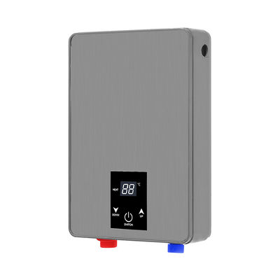 3 Phase 6000W Tankless Electric Water Heater With Touch Button LED Display