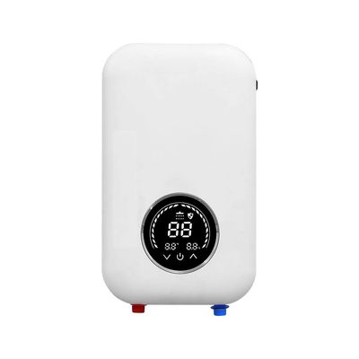 ELCB Leakage Protection 220V Wall Mounted Tankless Water Heaters With Concealed Installation