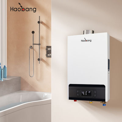 Gas Heating Method And Silk Screen Printing Pattern Forced Exhaust Gas Water Heater