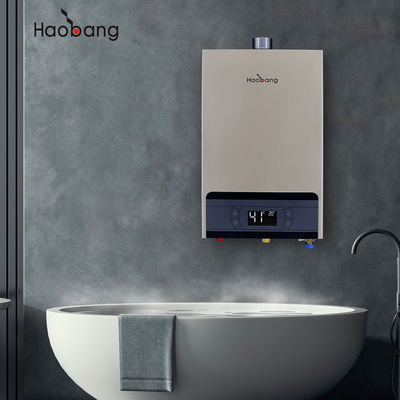 Optional Protection Forced Exhaust Gas Water Heater With Oxygen Free Copper Heat Exchanger And ±0.5 C Water Temperature Deviation