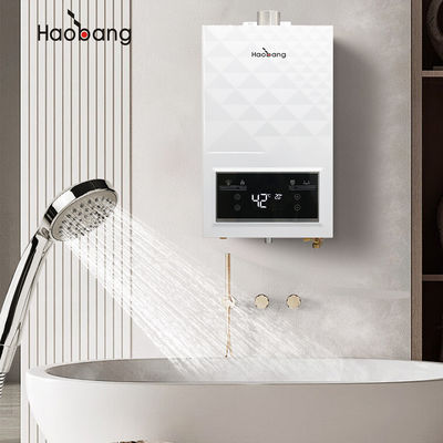 220V/110V Forced Exhaust Gas Water Heater With Oxygen Free Copper Heat Exchanger And 2.64 GPM Water Flow Rate