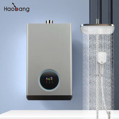 Indoor Installation Type Forced Exhaust Gas Water Heater Flue Size 50MM Temperature Control Range 35-80 Degree