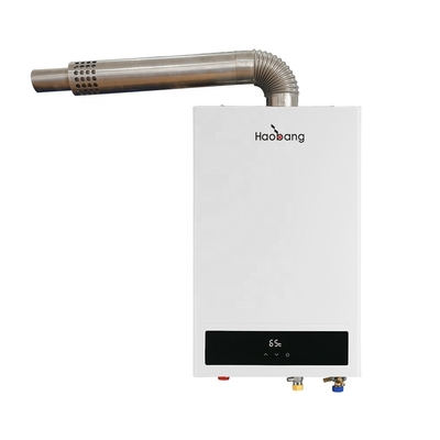 10L Forced Exhaust Gas Water Heater CE Certified Wall Mounted