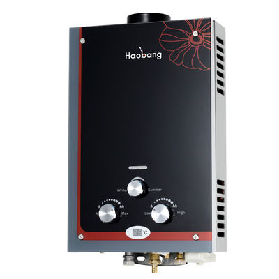 LPG NG Gas Waterverwarmer Glaspaneel 6L Instant Voor badkamer