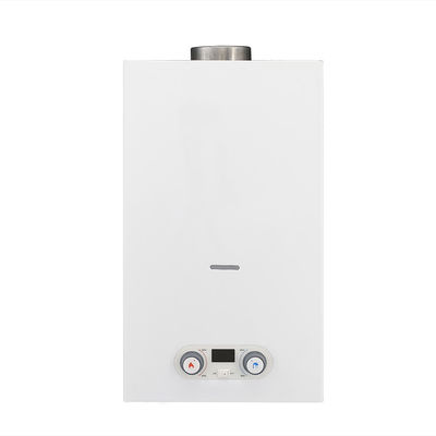 10 liter koelplaat NG gas waterverwarmer handmatig bedienknop wit