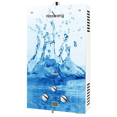 20 kW gasketel LPG NG-type waterverwarmer Kleurrijk glazen paneel
