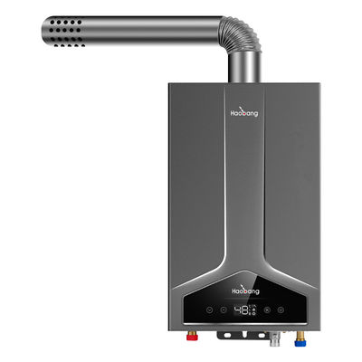 LED-display Balanced Flue Water Heater met zuurstofvrije koperwarmtewisselaar en G1/2' gasinlaat