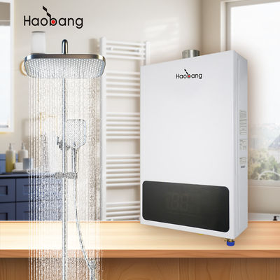 LED-display Optioneel gedwongen uitlaatgas waterverwarmer met bescherming en verpakkingsmaat 710*505*225 MM