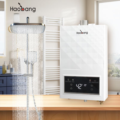 Tankloze gedwongen uitlaatgaswaterverwarmer met elektronische ontsteking ±0,5 °C afwijking van de watertemperatuur